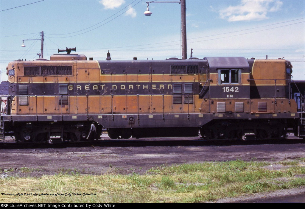 Burlington Northern GP7 1542